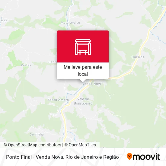 Ponto Final - Venda Nova mapa