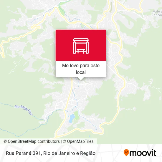 Rua Paraná 391 mapa
