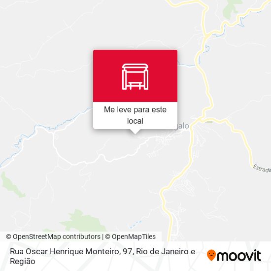 Rua Oscar Henrique Monteiro, 97 mapa