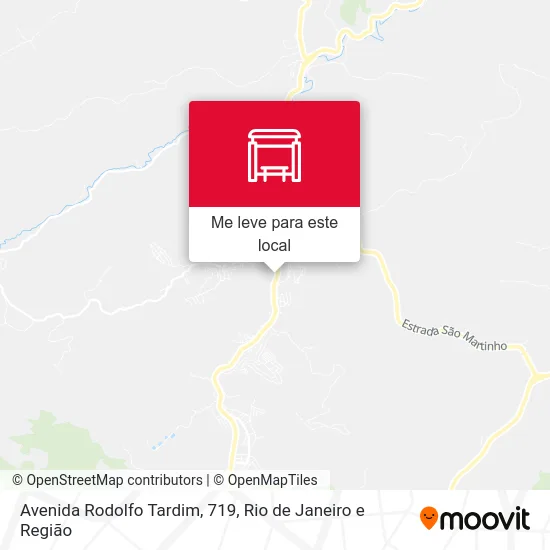 Avenida Rodolfo Tardim, 719 mapa