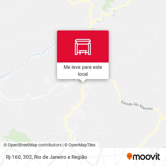Rj-160, 302 mapa