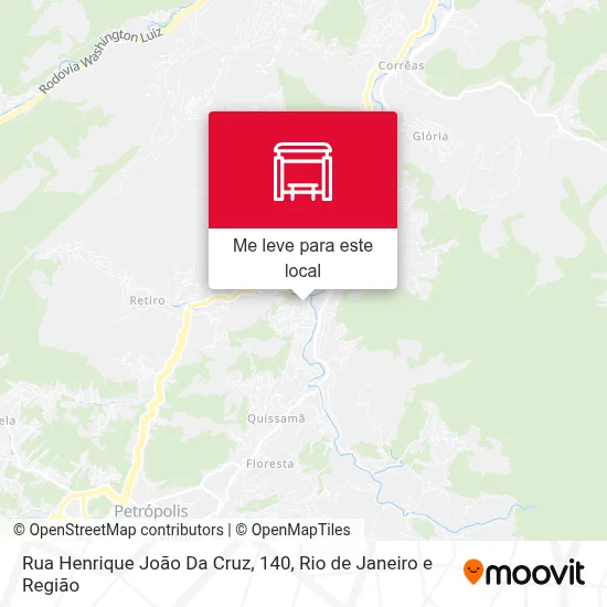 Rua Henrique João Da Cruz, 140 mapa