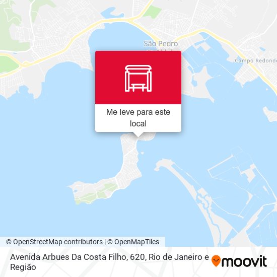 Avenida Arbues Da Costa Filho, 620 mapa
