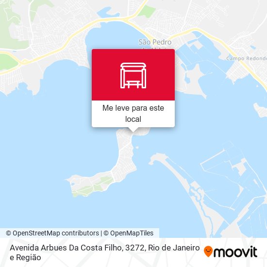 Avenida Arbues Da Costa Filho, 3272 mapa