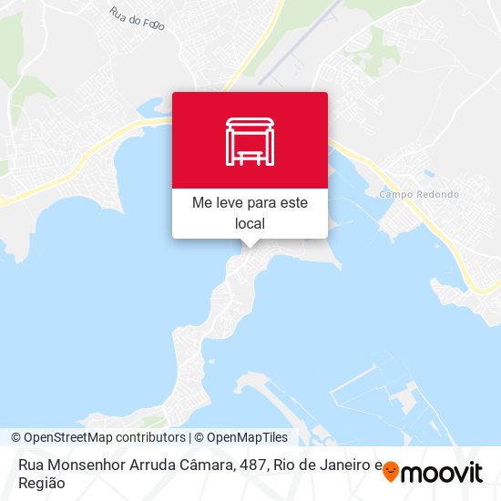Rua Monsenhor Arruda Câmara, 487 mapa