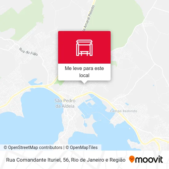 Rua Comandante Ituriel, 56 mapa