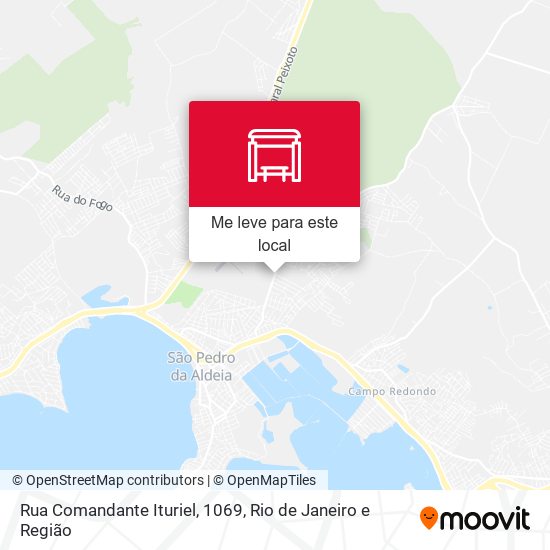Rua Comandante Ituriel, 1069 mapa