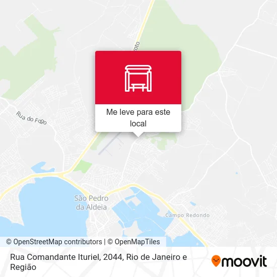 Rua Comandante Ituriel, 2044 mapa
