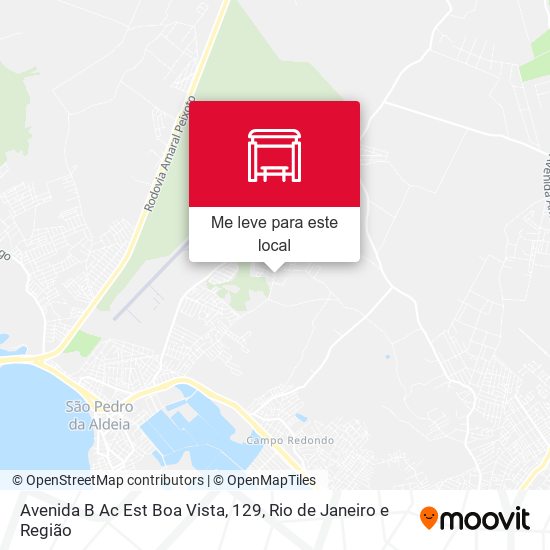 Avenida B Ac Est Boa Vista, 129 mapa