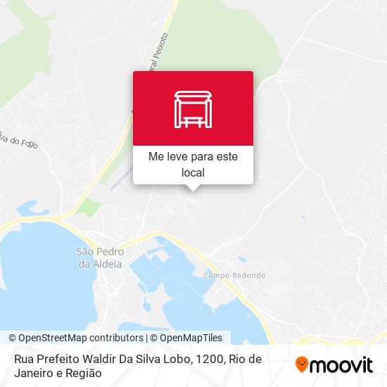 Rua Prefeito Waldir Da Silva Lobo, 1200 mapa