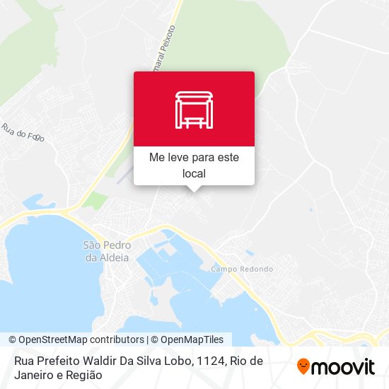 Rua Prefeito Waldir Da Silva Lobo, 1124 mapa