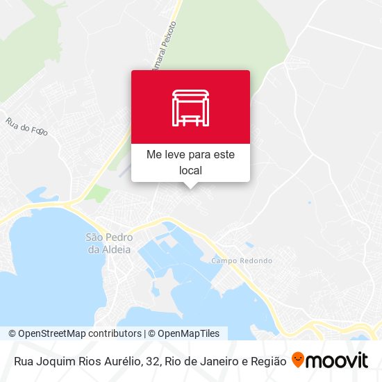 Rua Joquim Rios Aurélio, 32 mapa