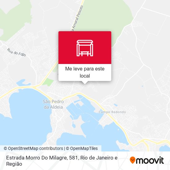Estrada Morro Do Milagre, 581 mapa