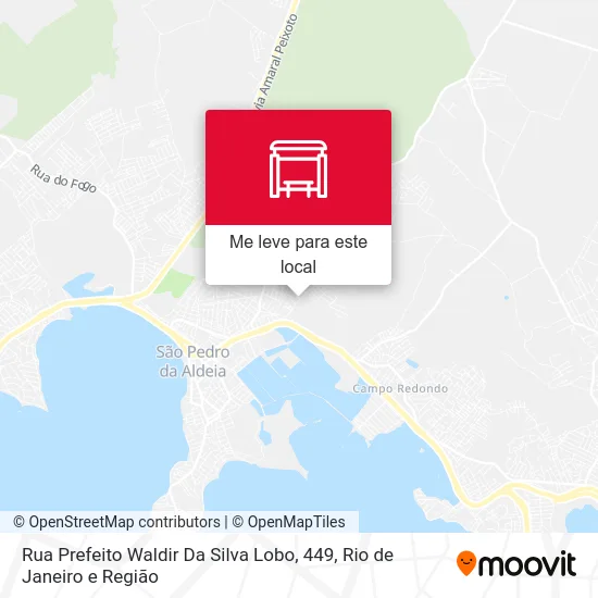 Rua Prefeito Waldir Da Silva Lobo, 449 mapa