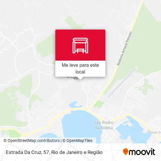 Estrada Da Cruz, 57 mapa