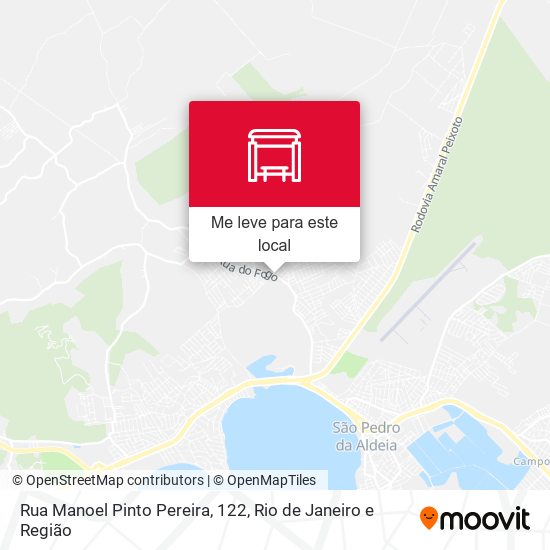 Rua Manoel Pinto Pereira, 122 mapa