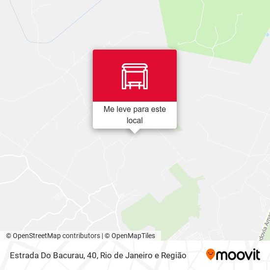 Estrada Do Bacurau, 40 mapa