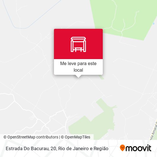 Estrada Do Bacurau, 20 mapa