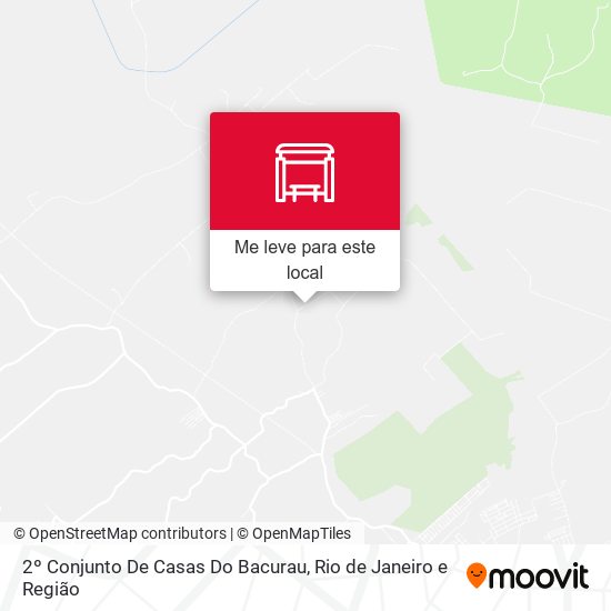 2º Conjunto De Casas Do Bacurau mapa