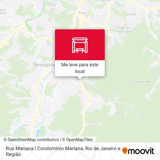 Rua Mariana | Condomínio Mariana mapa