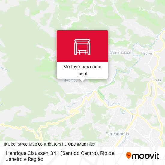 Henrique Claussen, 341 (Sentido Centro) mapa