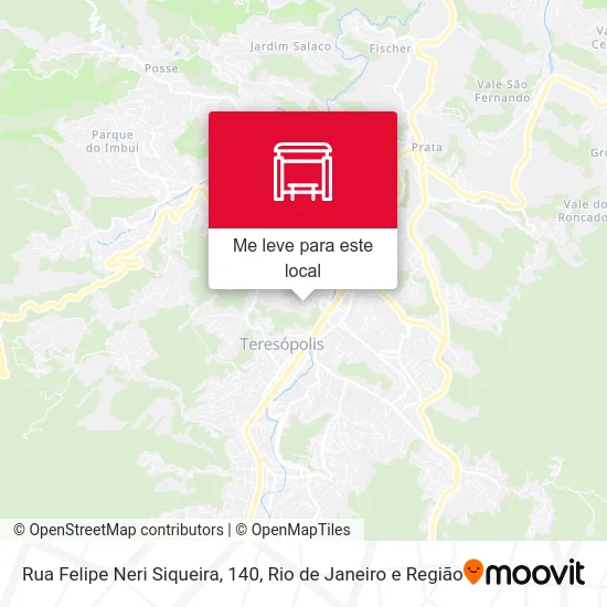 Rua Felipe Neri Siqueira, 140 mapa