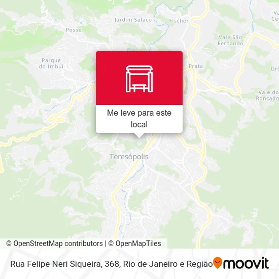 Rua Felipe Neri Siqueira, 368 mapa