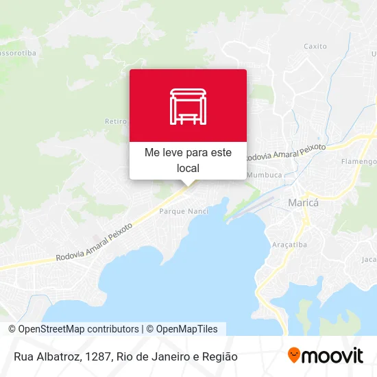 Rua Albatroz, 1287 mapa