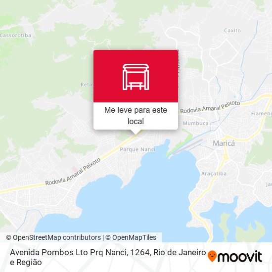 Avenida Pombos Lto Prq Nanci, 1264 mapa