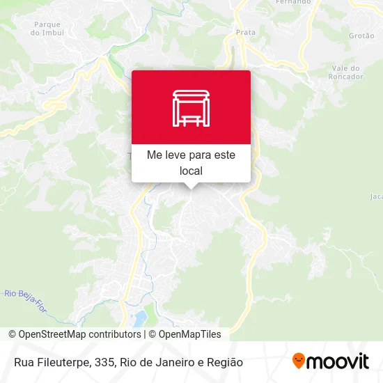 Rua Fileuterpe, 335 mapa
