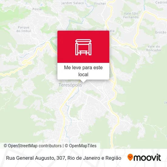 Rua General Augusto, 307 mapa