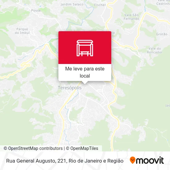 Rua General Augusto, 221 mapa