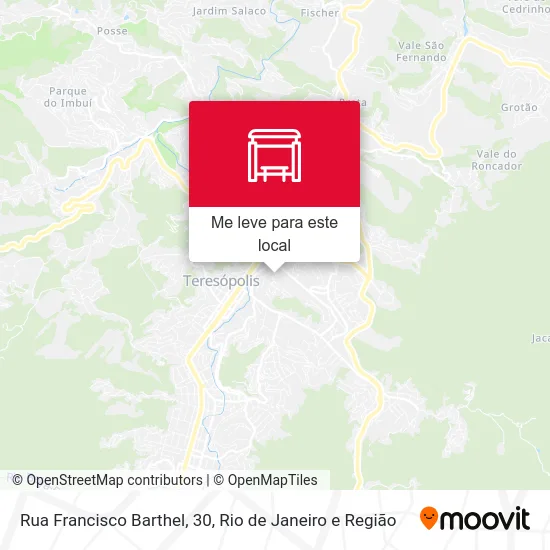 Rua Francisco Barthel, 30 mapa