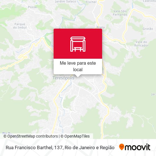 Rua Francisco Barthel, 137 mapa