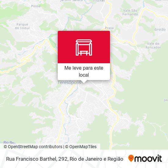 Rua Francisco Barthel, 292 mapa