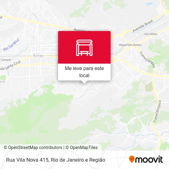 Rua Vila Nova 415 mapa
