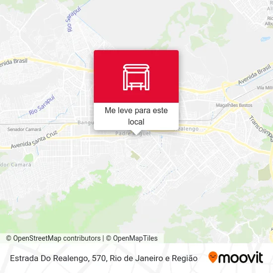 Estrada Do Realengo, 570 mapa