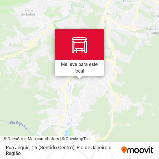 Rua Jequié, 15 (Sentido Centro) mapa