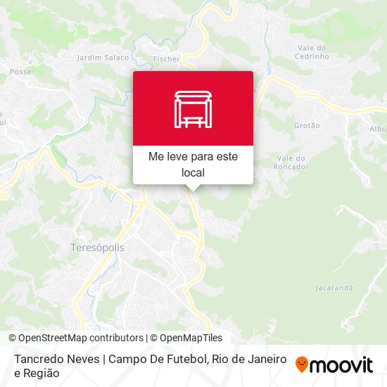 Tancredo Neves | Campo De Futebol mapa