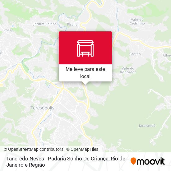 Tancredo Neves | Padaria Sonho De Criança mapa