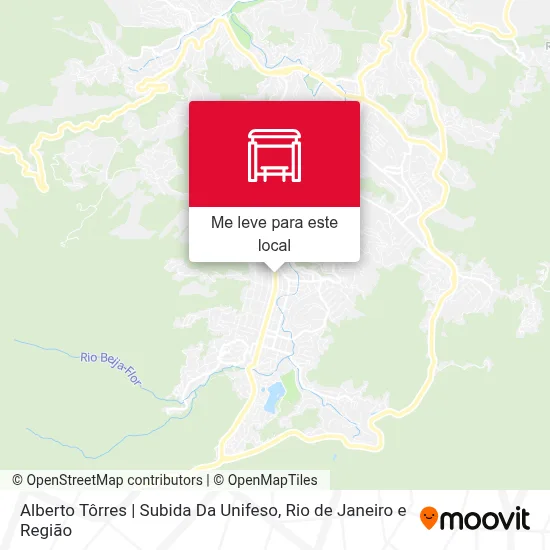 Alberto Tôrres | Subida Da Unifeso mapa