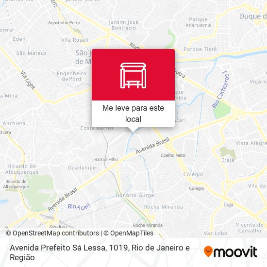 Avenida Prefeito Sá Lessa, 1019 mapa