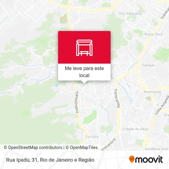 Rua Ipadu, 31 mapa