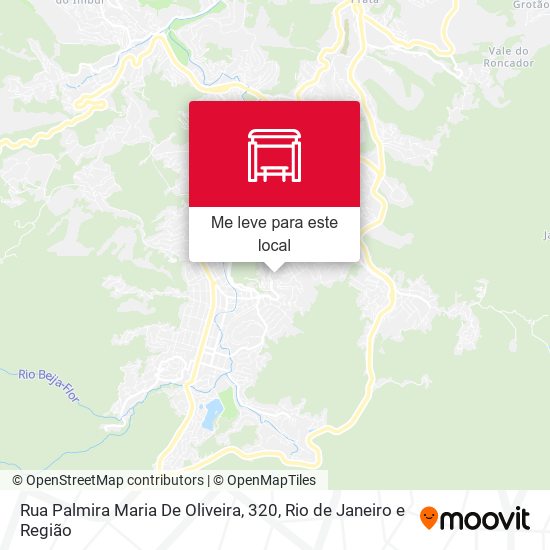 Rua Palmira Maria De Oliveira, 320 mapa