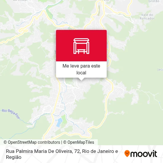 Rua Palmira Maria De Oliveira, 72 mapa