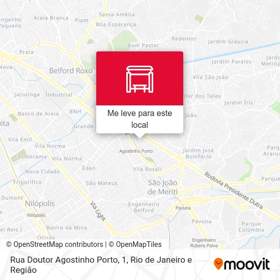 Rua Doutor Agostinho Porto, 1 mapa
