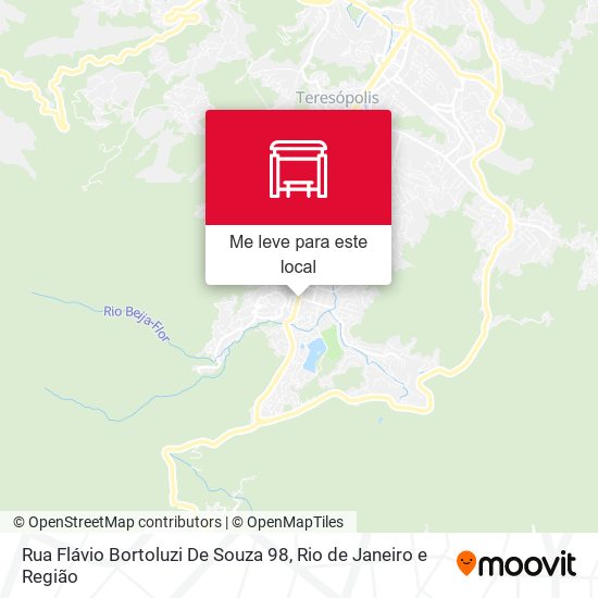 Rua Flávio Bortoluzi De Souza 98 mapa