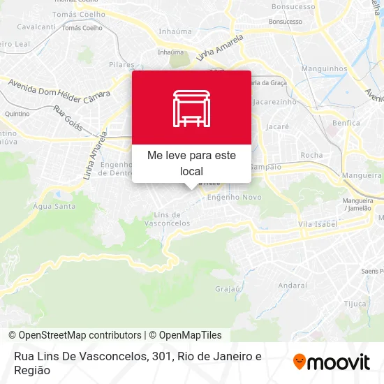 Rua Lins De Vasconcelos, 301 mapa