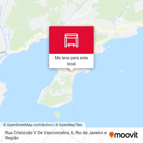 Rua Cristóvão V De Vasconcelos, 6 mapa