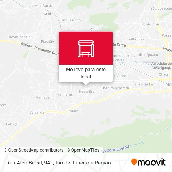 Rua Alcir Brasil, 941 mapa